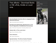 Tablet Screenshot of loud-nine.com